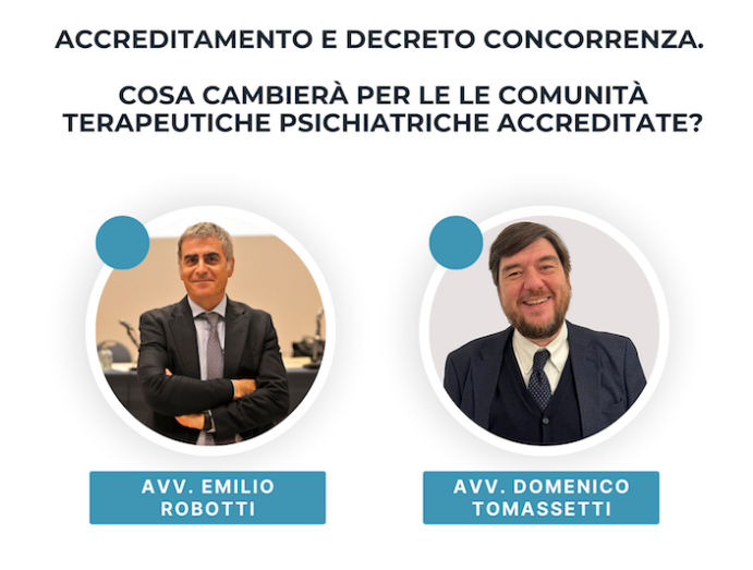 Accreditamento e Decreto Concorrenza. Cosa cambierà per le SRP?